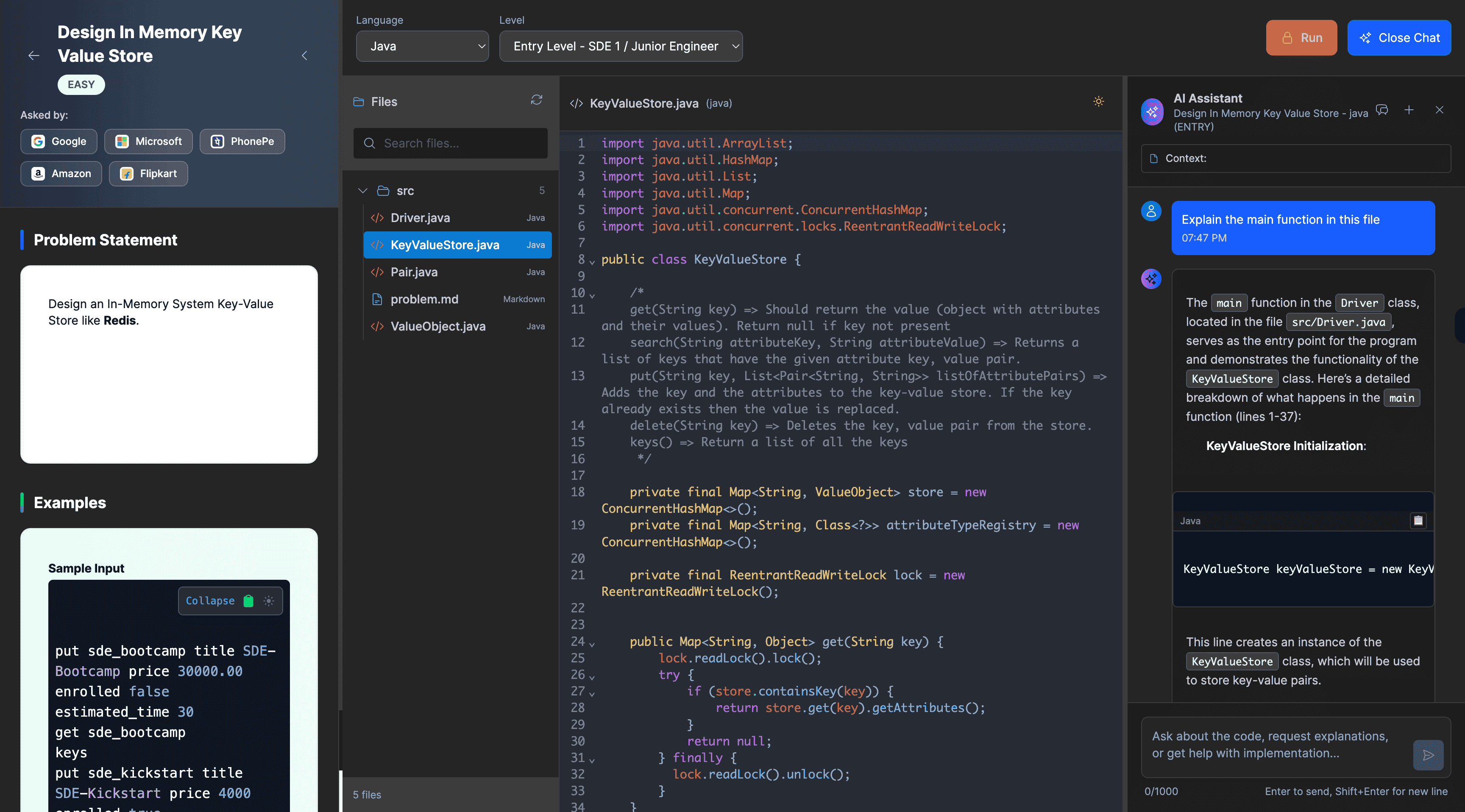 Machine Coding Playground